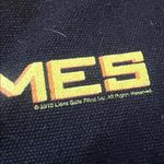 The Hunger Games Black Tote Bag Flaming Photo 2