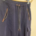 Jaanuu  Women’s Rose Zip Essentials Jogger Navy Blue Color Size Small Photo 4