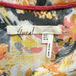 Anthropologie Floreat Anafa Tiered Tank Top Orange Floral Print, Size 0 Photo 3