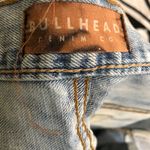 PacSun 90s BULLHEAD  blue and white tie-dye bleached acid wash jeans (32 x 30) Photo 2