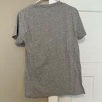 Gray Short Sleeve Tee with Collegiate Design Photo 3