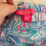 Lilly Pulitzer  Kaylene Shorts - Zanzibar Blue Fish Kiss Size Medium Preppy Modal Photo 2