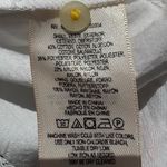 Maeve Anthropologie Maci White Lace Top with Floral Multi-Color Embroidery Photo 7