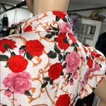 Chicme Floral Ruffle Sleeve Button Photo 4