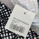 Cato  Black and White Print Mini Skirt with Ruffle Hemline NWT Size 16 Photo 7