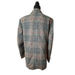 NWOT Women’s Classic Plaid Tweed Blazer with inside pockets Black Size L Photo 7