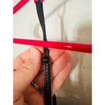 Alexander Wang  Black 100% Lambskin Leather Adjustable Strap Crop Top sz XS Photo 7