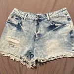Crazy Train  Shore Line Distressed Jean Shorts Photo 0