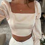 Forever 21 Puff Sleeve Crop Top Photo 1