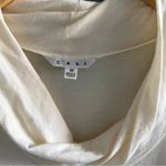 CAbi Scooped Neck Ruched Beige Top Photo 3