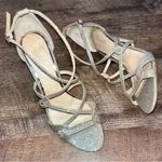 Jewel Badgley Mishka Gold Glitter Heels Size 10 Photo 15