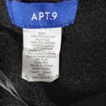 Apt. 9  Women's Faux Fur Collar Cape Coat in Black - One Size Photo 9