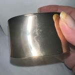 Vintage Large Hinged Gold Photo 7