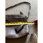 st. john's bay St. John’s Bay Women’s Faux Leather Brown Crossbody Bag Purse Photo 8