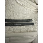 Anthropologie By  Strapless Floral Applique Mini Dress Sweetheart Cream Medium Photo 7