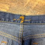 7 For All Mankind Dojo Flare Jeans Womens 31x31 Blue Denim USA 7FAM Photo 4