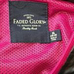 Faded Glory Vintage  Black Windbreaker Jacket Photo 4