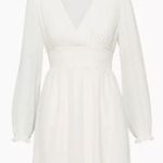 Aritzia Wistful White Dress Photo 2