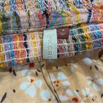 Pilcro Women’s Size M Rainbow Smocked Top Festival Going Out Strapless Photo 8