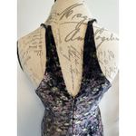 Rebecca Taylor ‎ Floral Velvet Slip Dress 100% Exclusive Black Small RV$450 Photo 4