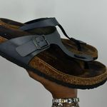 Birkenstock Gizeh Ice Pearl Onyx Thong Sandals Size 42 Photo 3