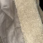 Nic+Zoe  faux shearling faux suede vest 3/4 length really cute XL longline Photo 6