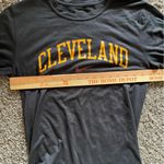 Nike  Dri-Fit Cleveland Cavaliers T-Shirt Womens Small NBA Black Gold Arch Tee Photo 6