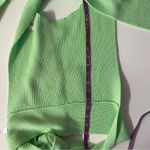 FP Beach Free People Green Orchid Convertible Open-Back Sweater Tank NWT Size S Photo 6