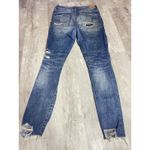 American Eagle  Super Stretch Womens Navy Blue Jeggings Size 8 Regular E0119 Photo 5