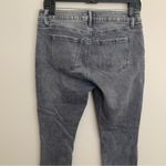 CAbi High Skinny Distressed Gray Raw Hem Jeans Style 3939 Size 4 Photo 6
