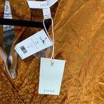 Joie  Revolve leopard print tau copper faux wrap jumpsuit celebrity‎ favorite Photo 7