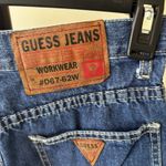 Guess Vintage Denim Jean Workwear Shorts Sz 9/10 Y3K Pockets Photo 10