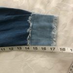 Good Time USA Blue Denim Long Sleeve Frayed denim Shirt NWT L Size L Photo 10