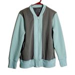 Adidas advanced quilted bomber jacket women’s size large Photo 0