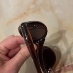 Ray-Ban  Vintage Brown Sunglasses RB 2045 Cutters 604/6E Made in Italy Oval Photo 6