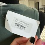 Olive Green Vneck Bodysuit New with Tags Size Small Photo 10