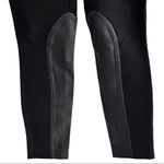 J.Crew  Black Pixie Jodhpurs  Leather Panels Work Equestrian Leggings Pants 4 Photo 5