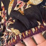 Free People NWT  On The Edge Romper Black Floral Size Medium Retail $108.00 Photo 6