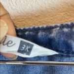 Denim Kimono Style Dress with Belt Blue Size undefined Photo 8