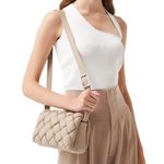 JW Pei Maze Crossbody Bag in Almond Photo 0