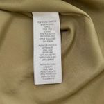 Joie  Silk Snake Print Drop Waist Ruffle Dress in Olive Size XS Photo 6