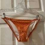Kona Sol NWT  Orange/Cream Print Hipster Bikini Bottom S Photo 0