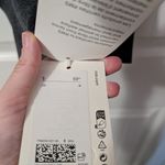 COS NWT  Wool Blend Ribbed Bralette Women's  Medium Charcoal Photo 6