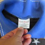 Bobbie & Brooks Vintage Bobbie Brooks Sweatshirt Women's Large collared Black Christmas stars Photo 2