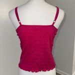 Abercrombie & Fitch Abercrombie Kids Pink Smocked Cami Tank Top Sz 15/16 Fits XS–S Womens Y2K Photo 3