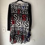 Mishca Dress Y2k City Small Black White Red Long Sleeve Lace‎ Yes Print Dress Photo 8