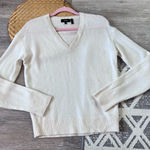 Theory 100% cashmere v neck sweater ivory Photo 0