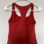Girlfriend Collective  Orange Sleeveless Exercise Dress Photo 4