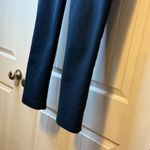 Loft  Marisa Skinny Ankle Pants Size 4 Navy Blue Career Casual Workwear Trendy‎ # Photo 3
