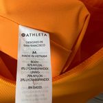 Athleta 🌱 Orange One piece Swimsuit Size M Photo 6
